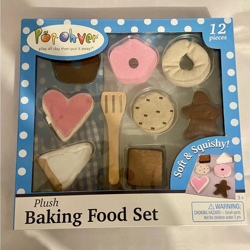 Pop-Oh-ver Plus Baking Set Toy 12 pcs